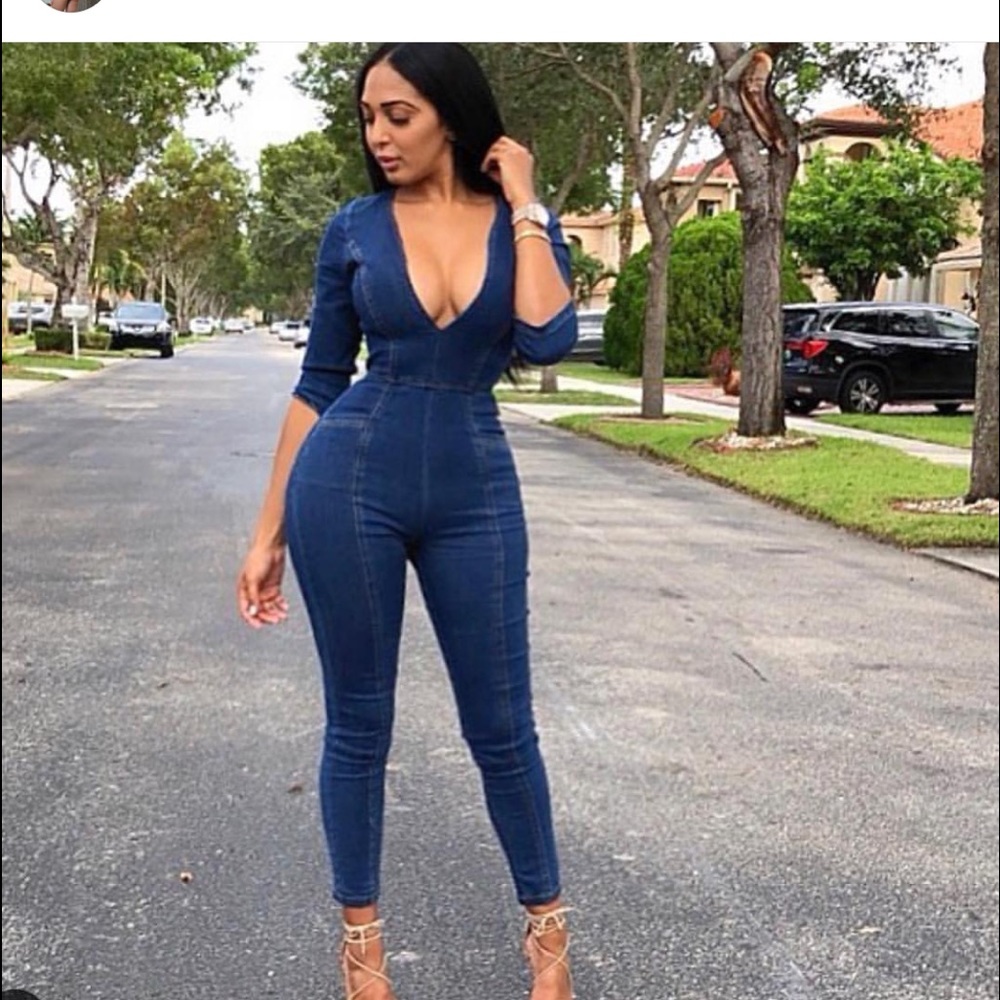 Jean jumpsuit
